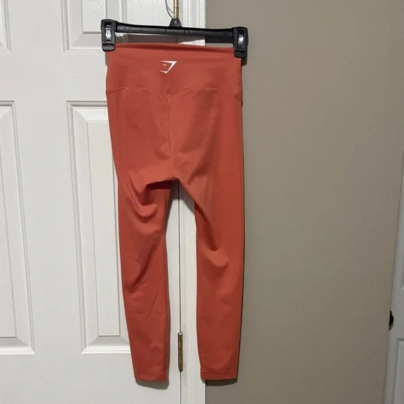 Gymshark Women's Earth Orange Leggings - Picture 2 of 5